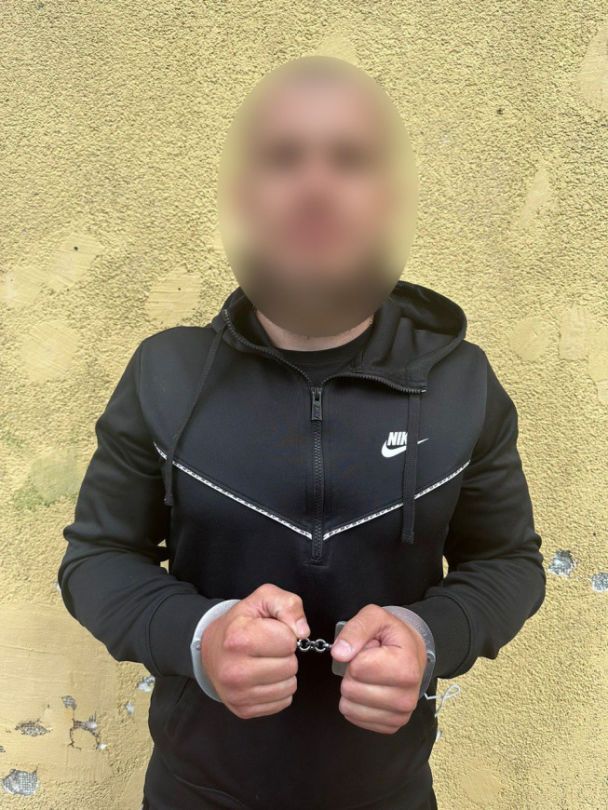 Один із нападників на заступника голови Податкової служби / Фото: Національна поліція України / © 