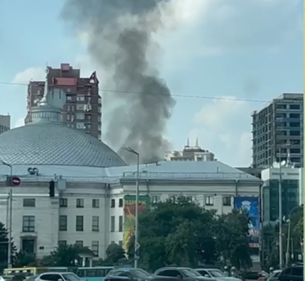 Пожежа у Києві Фото: Реальний Київ / © 