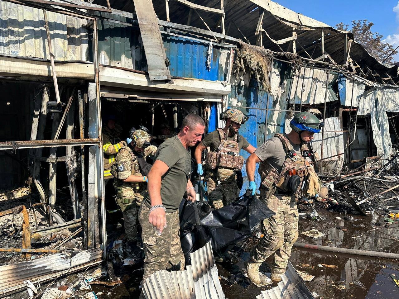 Press service of the Interior Ministry of Ukraine/Handout via REUTERS