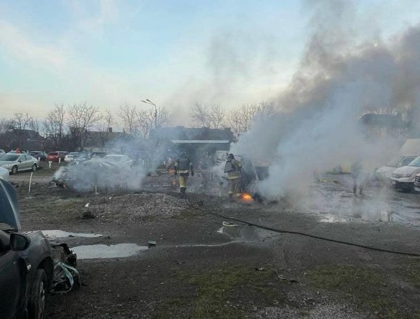 Наслідки ударів по Києву / © 