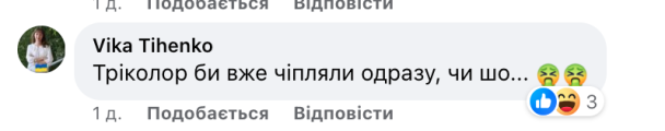 Коментарі під постом про ялинку / © 