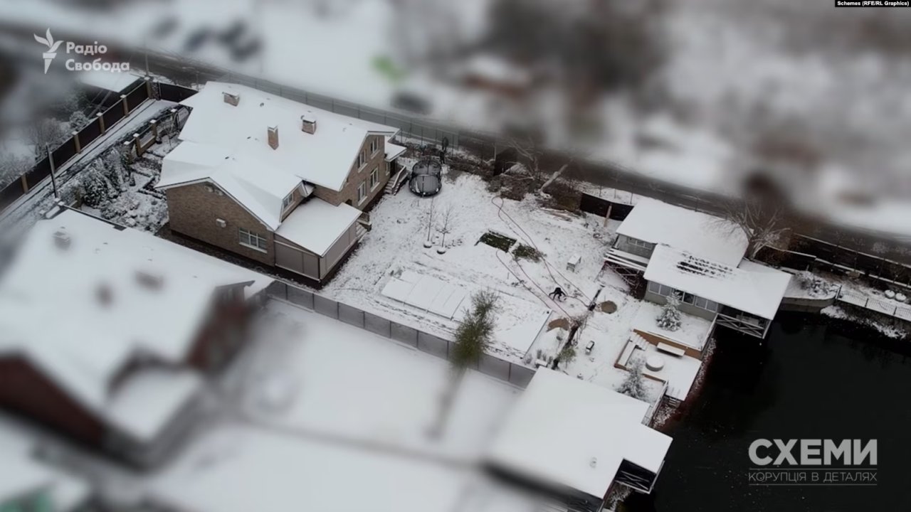 Будинок тещі Котіна у Київській області (Фото: Схеми)
