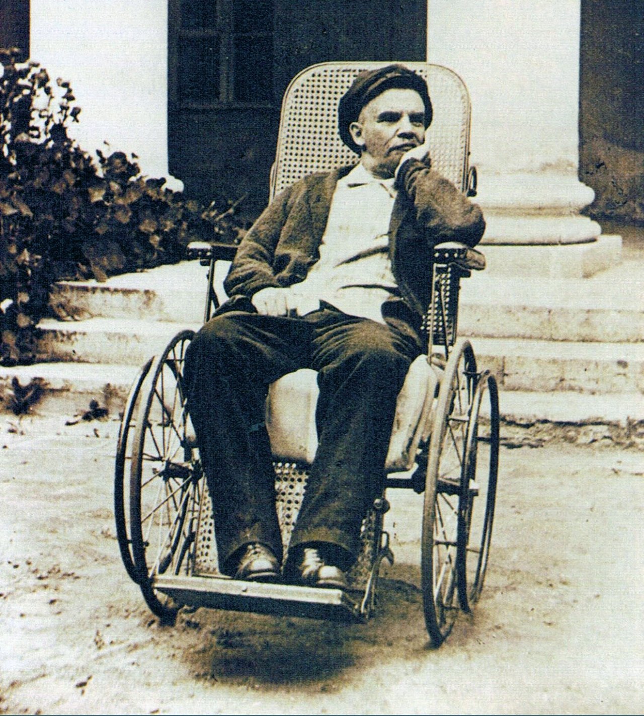Одна з останніх прижиттєвих фотографій Володимира Леніна. 1923 рік (Фото: Марія Ульянова)