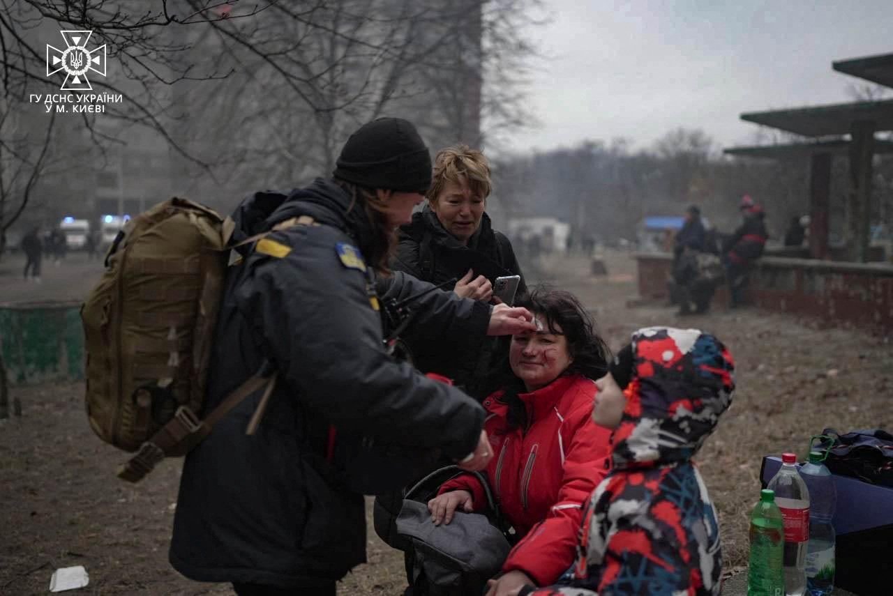 Press service of the State Emergency Service of Ukraine in Kyiv/Handout via REUTERS